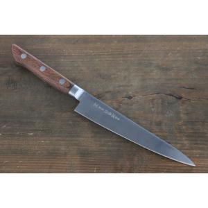 堺 孝行 本焼 青ニ鋼 ペティナイフ-150mm｜清助刃物