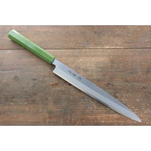 堺 孝行 飛燕 青ニ鋼 鏡面仕上げ 剣型柳刃包丁 270mm 黒檀柄 鞘 堺 孝行 飛燕 青ニ鋼 鏡面仕上げ 剣型柳刃包丁 270mm 黒檀柄 鞘