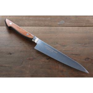 清助 銀三鋼 切付ペティナイフ 和包丁 150mm 漆塗り柄 : 清助刃物