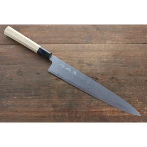 杉本 西洋料理庖丁 ツバ付CM特殊合金鋼 筋引 240mm 品番：CM2524 代引