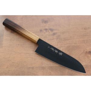 堺 孝行 黒影 V金10号 鎚目 テフロン加工 牛刀包丁 和包丁 210mm 樫焼