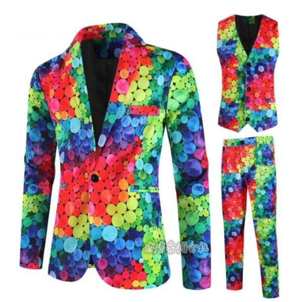 欧米風スーツジャケット バレンタインデー 衣裳 欧米風 ステージ衣裳 クリスマス衣装  舞台 演出服...