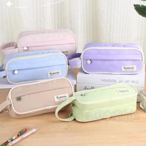 全5色 筆箱 ペンケース 大容量 シンプル 中学...の商品画像