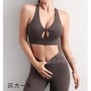 スポーツブラ 揺れない ヨガウェア ヨガブラ ...の詳細画像2