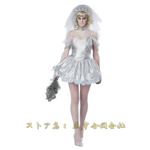 レディース ハロウィン衣装 鬼花嫁 堕天使 悪...の詳細画像3