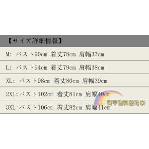 シャーリング ワンピース レディース 半袖 V...の詳細画像5
