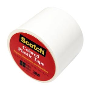 3M スコッチ プラスチックテープ 38mm 191 白 | スリーエム