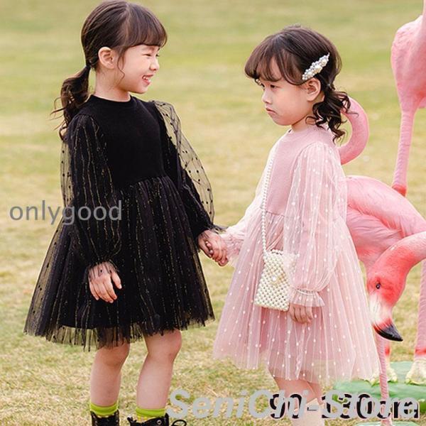 入園式 女の子 ワンピース きれいめ 秋 七五三 前撮り 女の子 キッズドレス キッズ ドレス 長袖...