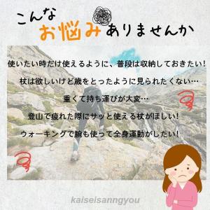 杖 介護 折りたたみ式 ステッキ 2type ...の詳細画像4