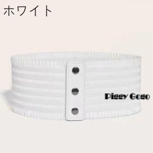 ベルト サッシュベルト コルセットベルト ワイ...の詳細画像3