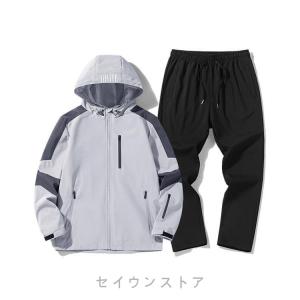 ウインドブレーカー セットアップ 冬 親子 マ...の詳細画像2