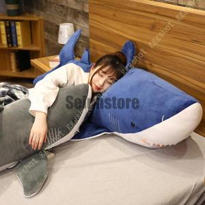 ふかふかBIGさめぬいぐるみ ブルー グレー さ...の商品画像