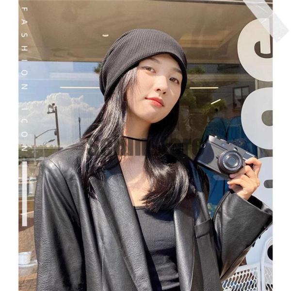 医療用帽子 レディース おしゃれ 帽子 ビーニー ニット帽 メンズ 抗がん剤 通院 つけ心地 外出用...