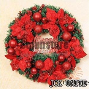 クリスマスリース ドア飾り クリスマス飾り 大...の詳細画像2