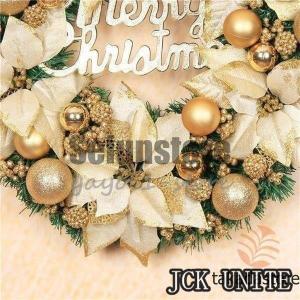 クリスマスリース ドア飾り クリスマス飾り 大...の詳細画像5