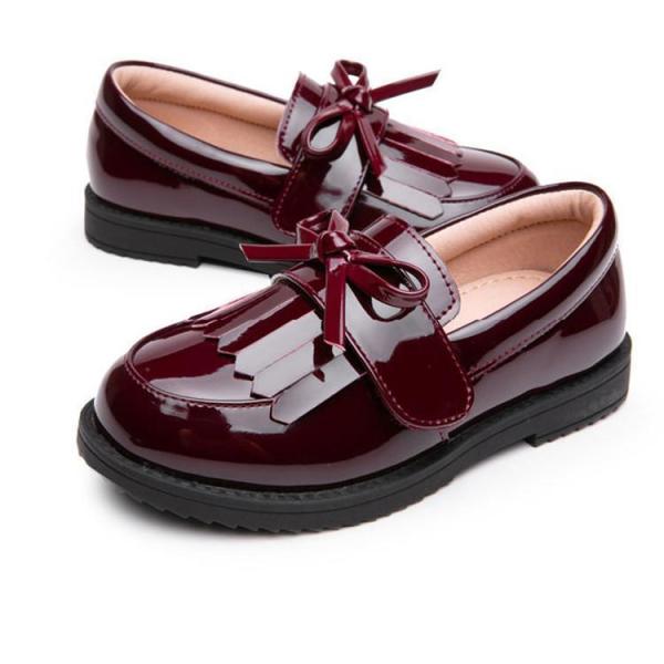 キッズ ジュニア フォーマル靴 子供 フォーマルシューズ 女の子 ダンスシューズ ローヒール パンプ...