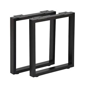 エイ アイ エス  テーブル脚 ブラック 430x85x470mm テーブルキッツ脚 奥行45cm用 TBK-4347ST BK