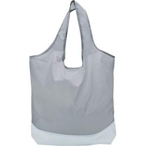 現代百貨 PASSO エコバッグ ソリッド  グレー 反射 サイズ:W450×D80×H580