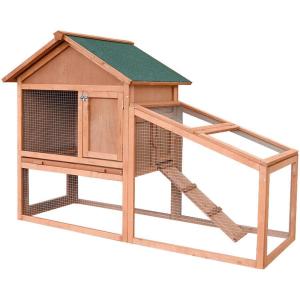 鶏小屋 屋外チキンコープ 木製耐候性鶏舎 家庭用...の商品画像