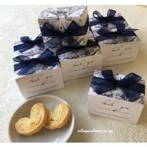 プチギフト　ネイビーBOX　ネイビーボックス　1個