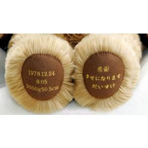 2体でお得ウエイトベアプレゼント 体重ベア洋装...の詳細画像5