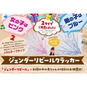 翌営業日出荷 ジェンダー リビール クラッカー...の詳細画像3