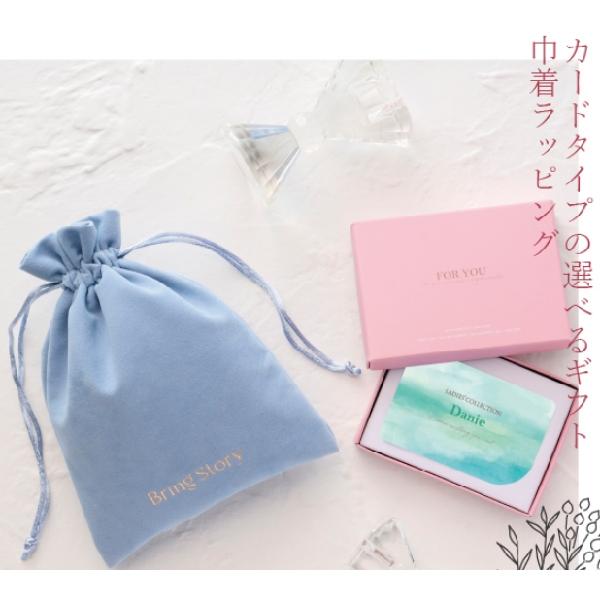 カタログギフトマイプレシャス　レディースコレクション　ダニエ（カードタイプ）巾着スカイ　税別4,80...