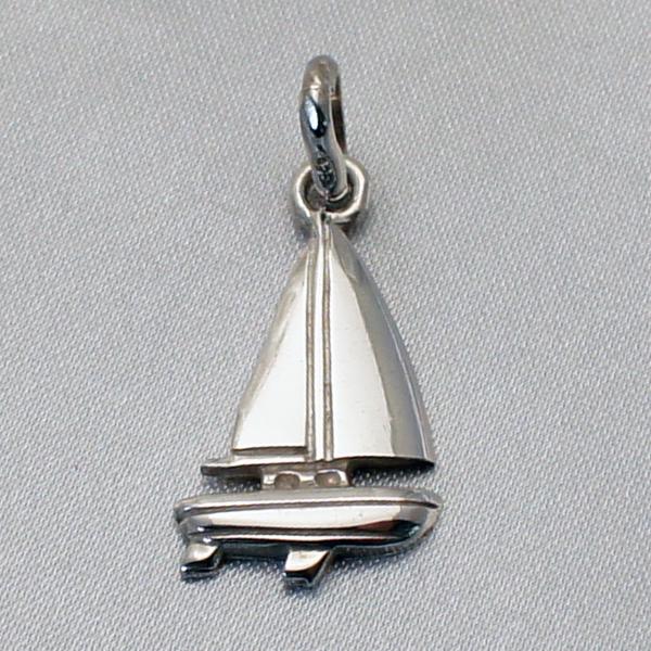 ペンダントトップ シルバー925  イタリア製 ヨット レディース メンズ SILVER925