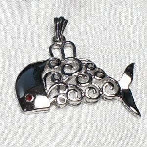 ペンダントトップ イタリア製シルバー925アクセサリー クラシックの髭