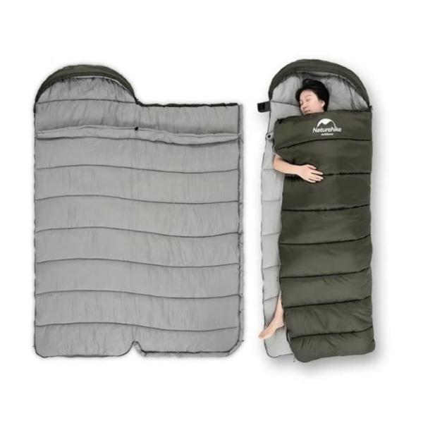 寝袋 封筒型 ネイチャーハイク NatureHike U250S 0℃対応  シュラフ  アウトドア...