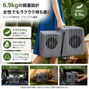 12V 24V ポータブルクーラー 車窓かけク...の詳細画像5