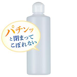 つめかえ容器 100均 ワンタッチキャップ 300ml 半透明 ローション うがい薬 液体石鹸 調味料 化粧品 小分け 携帯用ボトル 丈夫 日本製