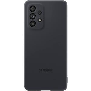 Samsung Galaxy A53 EF-PA536 Silicone Cover 純正 スマホ ケース ブラック｜sekaikan