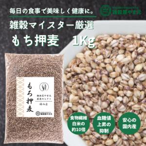 国内産 もち麦 1kg 送料無料｜sekainoyamgen