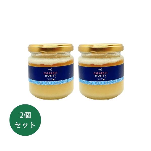 【 送料無料】キルギス産 極上 白いハチミツ エスパルセットハニー 200g×2個セット【はちみつ ...