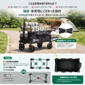 Sekey キャリーカート ワゴン 後部開閉式...の詳細画像5