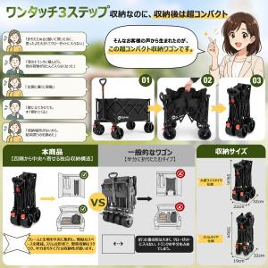 Sekey キャリーワゴン 【タイヤ2タイプ展...の詳細画像2