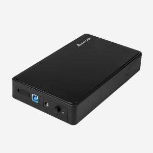 Salcar 高速USB3.0 3.5インチ 外付け HDD/SSD ケース UASP高速転送 SATAIII対応 6TB 高放熱性 工具不要 簡単着脱 1年保証