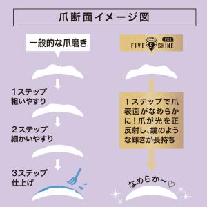 5セカンズシャイン プロ 爪磨き やすり バッ...の詳細画像4