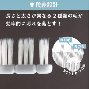 すき間歯ブラシ スキマイル コンパクト グレー...の詳細画像4