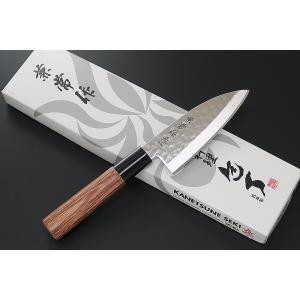 包丁 日本製 KC-334 皮剥ぎ 170mm & KC-338 骨透 角 150mm セット 関