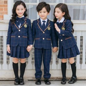 卒業式 スーツ 男の子 女の子 フォーマル セットアップ パンツスーツ スカート チェック キッズ 子供 入学式 長袖 スーツ ジュニア 入園 卒園 フォーマルスーツ｜seki