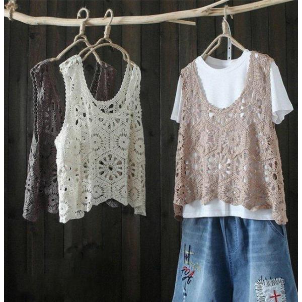 ベスト レースベスト レディース 重ね着 ノースリーブ 春 夏 40代 花柄レース タンクトップ ト...