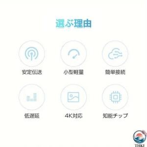 ミラーリング ワイヤレス HDMI 無線 HD...の詳細画像4