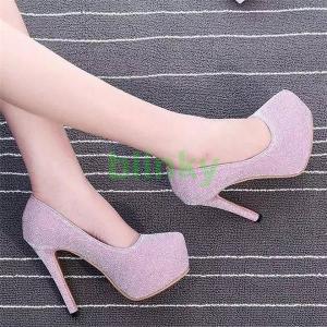 パンプス ハイヒール サンダル キャバ 厚底 ...の詳細画像2
