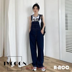 デニムサロペット オーバーオール オールインワ...の詳細画像1