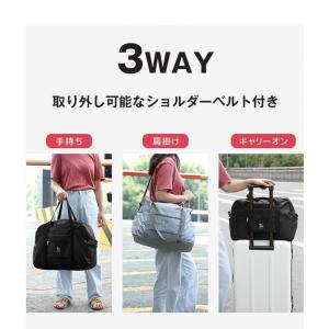 ボストンバッグ 手持ち 肩掛け キャリーオン ...の詳細画像5