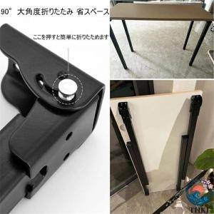 サポート式折りたたみテーブル脚 4本セット D...の詳細画像4
