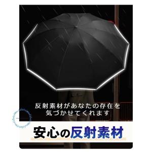 折りたたみ傘 自動開閉 逆さ傘 晴雨兼用 LE...の詳細画像2