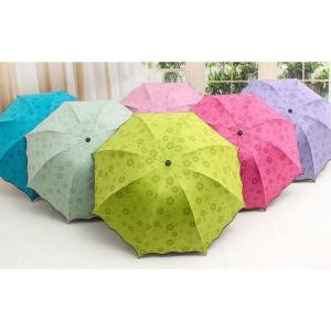 日傘 折りたたみ傘 UVカット 完全遮光 晴雨...の詳細画像1